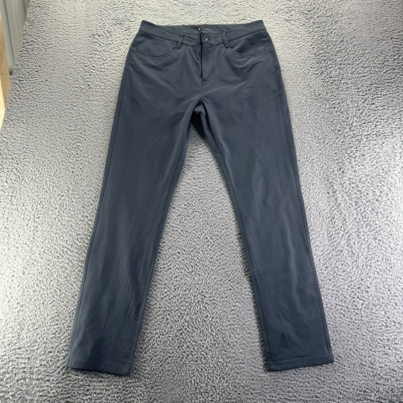 Vuori Pant Mens 31x31 Gray Polyester Golf Straight Stretch Performance Athletic